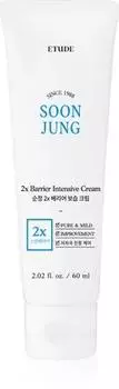 Etude Soonjung 2x Barrier Intensive Cream Crme Hydratation Intense Pour Restaurer La Barrire Cutane TU прозрачный