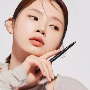 ETUDE The Real Eye Brow, двойная упаковка автокарандаша для бровей 01 Grey