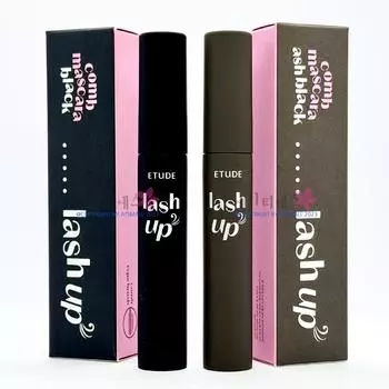Etude Тушь для ресниц Lash Up Comb 8 г, 1 шт., 02 Пепельно-черный