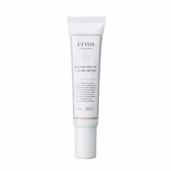 ETVOS Balancing VC Clear Spots 25 г Сыворотка для профилактики огрубевшей кожи, сияющая, сальная, азелаиновая кислота, глицилглицин, человеческие церамиды, чувствительная кожа, уход за кожей [ ]