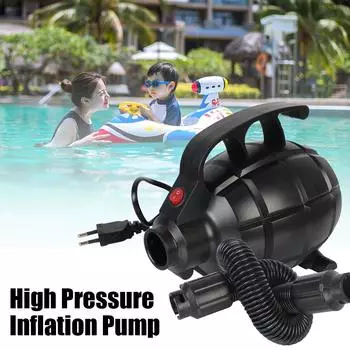 EU/US Plug Air Bed Air Inflation Tool Home House Camping Utility Tool 220V Электрический воздушный насос 600W Воздушный компрессор Портативный EU Plug