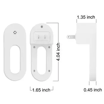 EU/US Plug Wall Night Light Socket With Twilight Sensor 1 Pcs Warm White Lamp Energy Saving For Kids Room, Bedroom, Stai EU