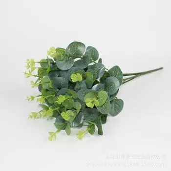 Eucalyptus Robusta Simulated Smith Used For Landscape And Wedding Floral Design White Film