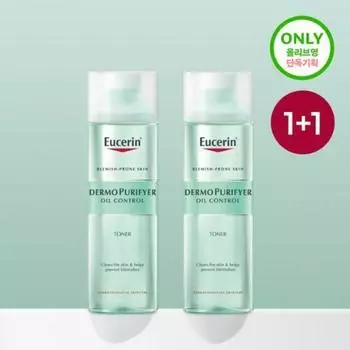 Eucerin [1+1] Тоник Eucerin Dermopurifier, двойной план, 200 мл+200 мл