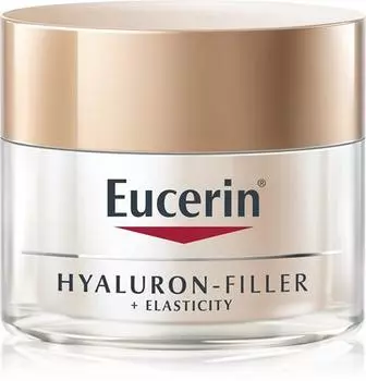 Eucerin Гиалурон-Филлер + Эластичность дневной крем против морщин SPF 30 TU прозрачный