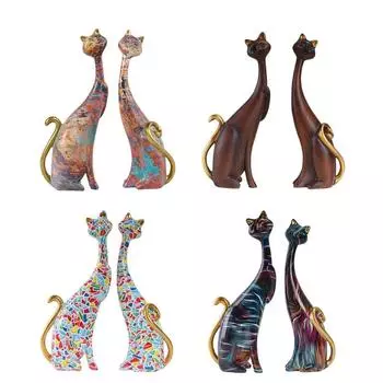 European Creative Couple Decoration Home Living Room Sample Table Resin Decoration Wedding Gift Office Deco