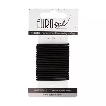 Eurostil Caja Carton Gomas Negras Mini Pack 1 ун.
