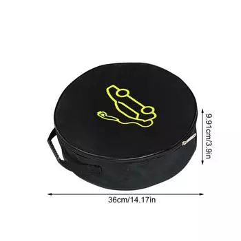 EV Jumper Cables Carry Bag Водонепроницаемая сумка для зарядного устройства для электромобиля Зарядные кабели Вилки Розетки Зарядное оборудование Контейнер