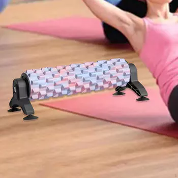 EVA Foam Roller for Fitness Exercises, Column, Full Body Massage Tool Pilates, Fitness, Workout pink blue