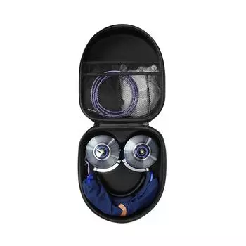 EVA Headsets Storage Case Hard Bag Dust-Proof With Mesh Pockets Shockproofs for Zone Headphones