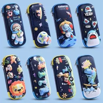 EVA Pen Box 3D Pen Bag Мультфильм Канцелярские товары Коробка для хранения Школьный офис