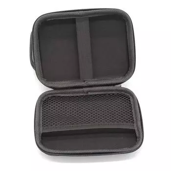 Eva Zipper Bag Жесткий диск Защитная сумка Hdd Ssd Usb кабель зарядное устройство Защитная сумка для 2.5 Жесткий диск Power Bank Usb кабель зарядное устройство