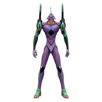Evangelion Unit 01 Mega Soft Vinyl Kit Reprint Soft Vinyl Unpainted Assembly Kit Non-Scale фиолетовый