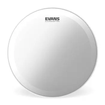 EVANS Evans Bass Drum Head EQ3 Frosted BD26GB3C EQ3 Bass Batter Heads 10mil 26 inches / (two-ply,6.5mil + 6.5mil + ring) []