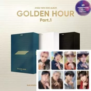 [EVERLINE LUCKY DRAW] ATEEZ - 10-й мини-альбом [GOLDEN HOUR : Часть 1] Выбор участников POB SAN