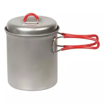 EVERNEW Titanium Ultra Light Cooker Deep S RED ECA264R