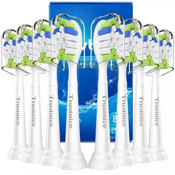 Evolution Trustnice Philips Sonicare Сменная щетка для удаления зубного налета Совместимая с Philips электрическая зубная щетка Сменная головка щетки Совместимая с