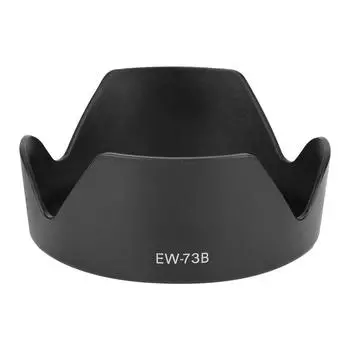 Пластиковая черная бленда объектива EW-73B для крепления на камеру Canon EF S 17-85 f 4-5.6 IS USM(EW-73B )