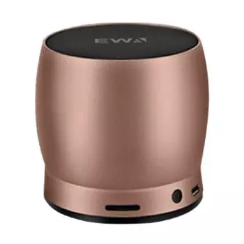 EWA A150 Bluetooth-динамик Портативный беспроводной MicroSD-воспроизведение с карты памяти AUX Поддержка вызовов Bluetooth5.0 Hands-free (Розовое золото)