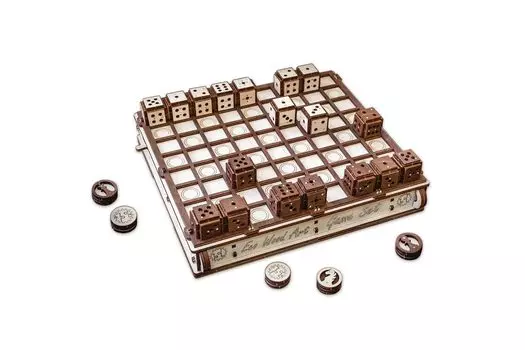 EWA игровой набор 3D деревянная головоломка настольная игра дерево = (Игровой набор/Эко-искусство)