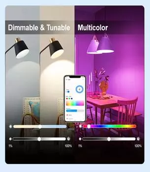 EWelink Zigbee/Wifi RGB Умная лампочка E14 Лампы-свечи Голосовое управление Alexa/Google Assistant Групповое управление Музыкальный ритм своими руками