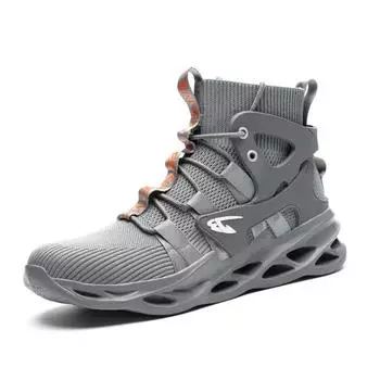 Exceptional Comfort, Waterproof, Oil-Resistant, Electric Hazard Protection Work Safety Shoe with CE Certified 40 чёрный