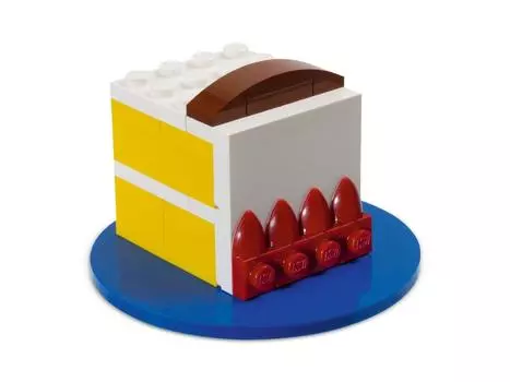 Exclusive Lego Birthday Cake 80th Celebration Limited Edition by LEGO #40048 [item]