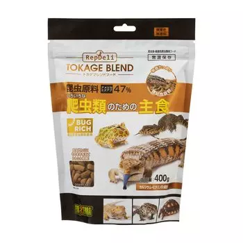 EXOTERRA GEX EXOTERRA Смесь кормов для ящериц 400 г Изготовлен из ингредиентов насекомых Американская черная львинка Очень вкусный Основной корм для различных рептилий