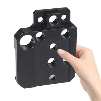 Expansion Adapter Board w/ 1/4 3/8 Hole Cold Shoe Monitor Mount Holder for DJI Ronin RS3/RS2/RSC2/SC/S Gimbal Stabilizer