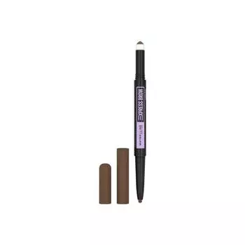 Express Brow 2-в-1 Карандаш для бровей + Пудра Дуэт от Maybelline Карандаш для бровей EXPRESS BROW SATIN, № 02 Medium