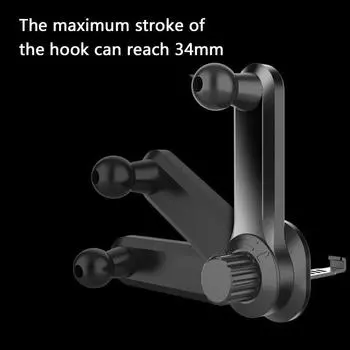 Extension Hook For Car Air Vent Holder Clips 17/15/13mm Ball Base For Gravity Car Phone Mount Magnet Phone Bracket T9b2