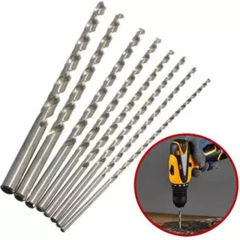 Extra Long Straight Shank Drill Bit for Extended Reach and Convenience Dia:1.5mm L:160mm