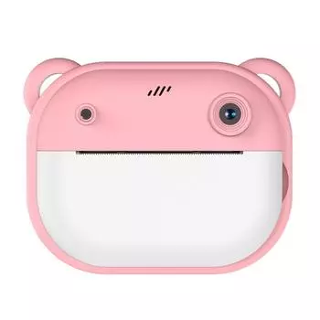 EY# Kids Mini Instant Print Camera HD 1080P Цифровая камера 2,4-дюймовый экран (розовый