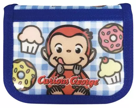 Eye Planning Curious George Wallet Donut W120 x H95 x D15mm K3058B
