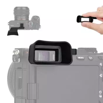 Eyecup Extended Eyepiece Compatible with Sony A7C II II A7CR Camera Eyepiece Stray Light Blocking Viewfinder Protection compatible with Sony 7C /