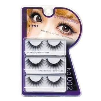EYEMAZING Ginza Cosmetic Lab EYEMAZING Jun Komori Series Накладные ресницы №002