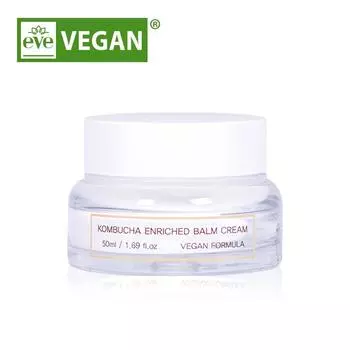 [eyeNlip] КРЕМ-БАЛЬЗАМ С КОМБУЧЕЙ, ОБОГАЩЕННЫЙ КОМБУЧОЙ, 50 мл (VEGAN)
