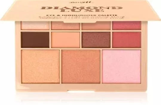 eyeshadow and highlighter palette TU прозрачный