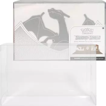 EYESRAIL Boxx Guardian Pokemon Card BOX Loader Защита от ультрафиолета Отечественное производство Коллекция Прозрачный футляр для хранения Коллекция Ультра Премиум