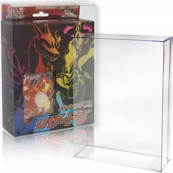 EYESRAIL Boxx Guardian Pokemon Card BOX Loader Защита от ультрафиолета Сделано в Японии Коллекция Прозрачный футляр для хранения (Стартовый набор.GX.V.VMAX.VSTAR.ex, [1