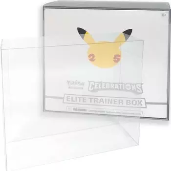 EYESRAIL Boxx Guardian Pokemon Card BOX Loader Защита от ультрафиолета Отечественное производство Коллекция Прозрачный футляр для хранения Тренировочная коробка Тренер (элита