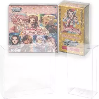 EYESRAIL Boxx Guardian Weiss Schwarz BOX Жесткий загрузчик Защита от ультрафиолета Отечественное производство Коллекция Прозрачный чехол для хранения Усилитель ([4 каждого] Твердый, &