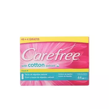 Ежедневные прокладки Carefree с экстрактом хлопка Fresh 44 шт.
