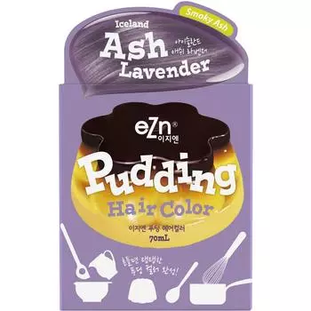 eZn pudding hair color краска для волос, исландский пепельно-лавандовый, 1 шт.