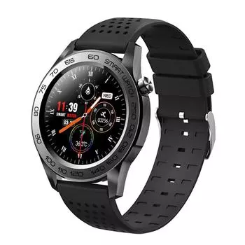 F22U Fitness Bracelet Heart Rate Monitor Durable Waterproof Intelligent Sleep Monitor for Running чёрный