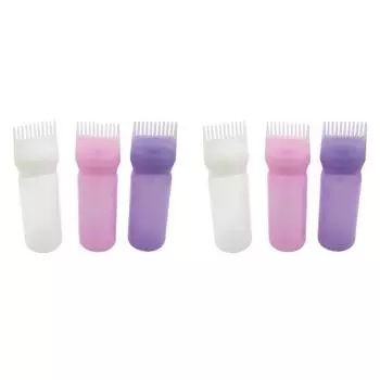 #F Hair Dye Bottle Applicator 120 ML With Graduated Salon Hair Coloring Dyei