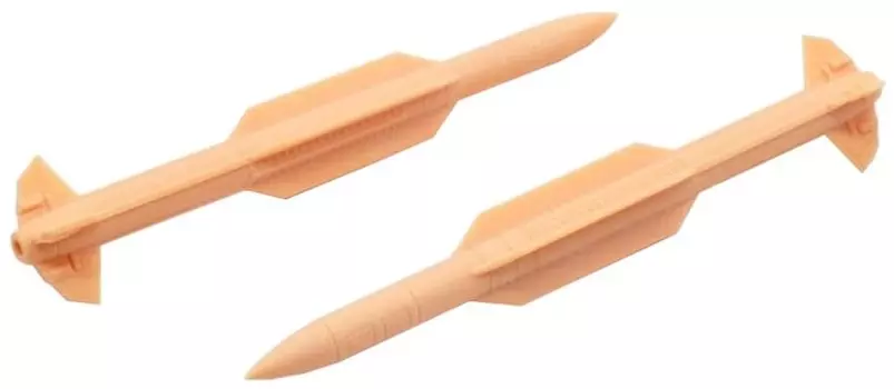 Fab Scale Studio American Joint Strike Missile Plastic Model Parts FAB72071 1/72 (2 pieces) (Airplane)