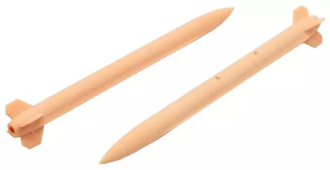Fab Scale Studio American Missile Plastic Model Parts FAB72068 1/72 AARGM-ER (2 pieces) (Airplane)