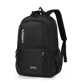 Fabric School Oxford Backpack With Large Capacity Design And Compartment Laptop