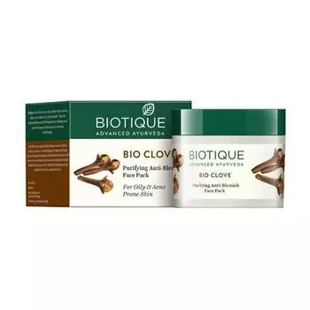 Face mask with Carnation: anti-pigmentation (75g), Bio Clove Face Pack, Biotique 9.625